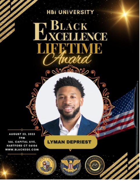 Lyman DePriest — HBi University Black Excellence Lifetime Award 2025